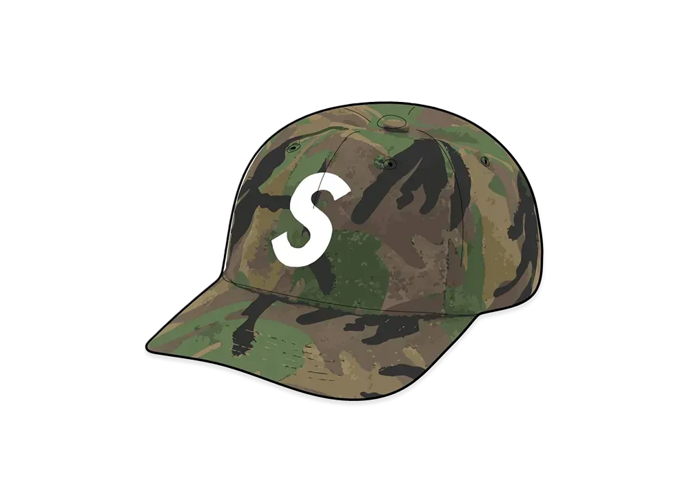 シュプリーム ベンタイル エス ロゴ 6パネル "カモ"