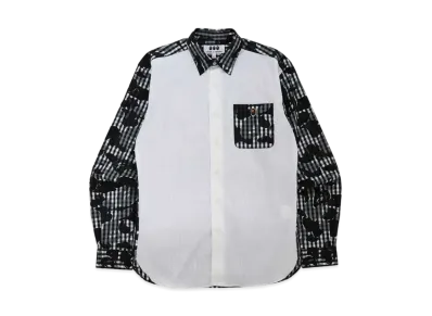 A BATHING APE CDG OSAKA POPLIN SHIRT "White"