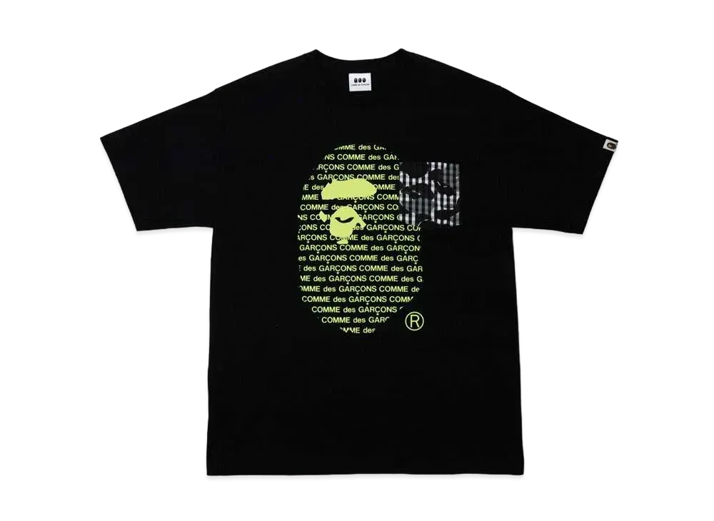 A BATHING APE CDG OSAKA TEE #1 "Black"