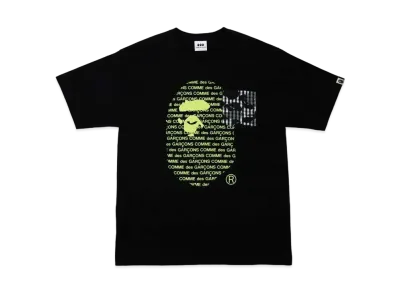 A BATHING APE CDG OSAKA TEE #1 "Black"