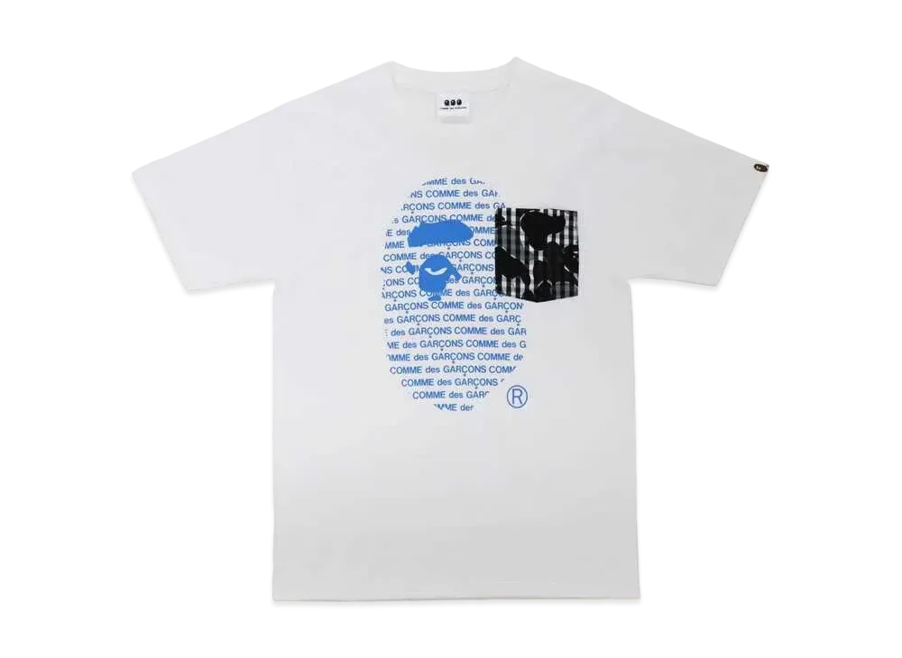 A BATHING APE CDG OSAKA TEE #1 "White"