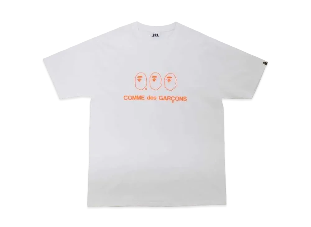 A BATHING APE CDG OSAKA TEE #2 "White"