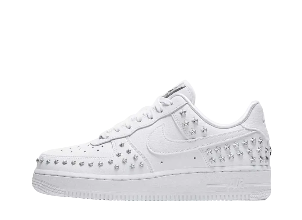 Nike Women's Air Force 1 Low Star Studded "White"