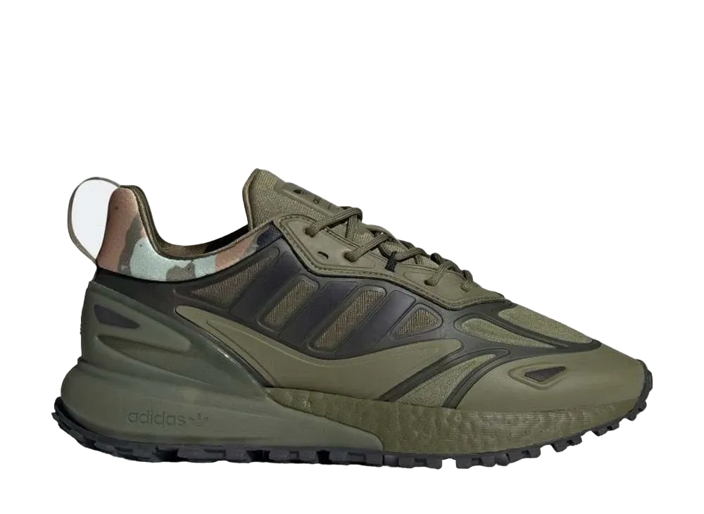 アディダス オリジナルス ZX 2K ブースト 2.0 トレイル "フォーカス オリーブ"