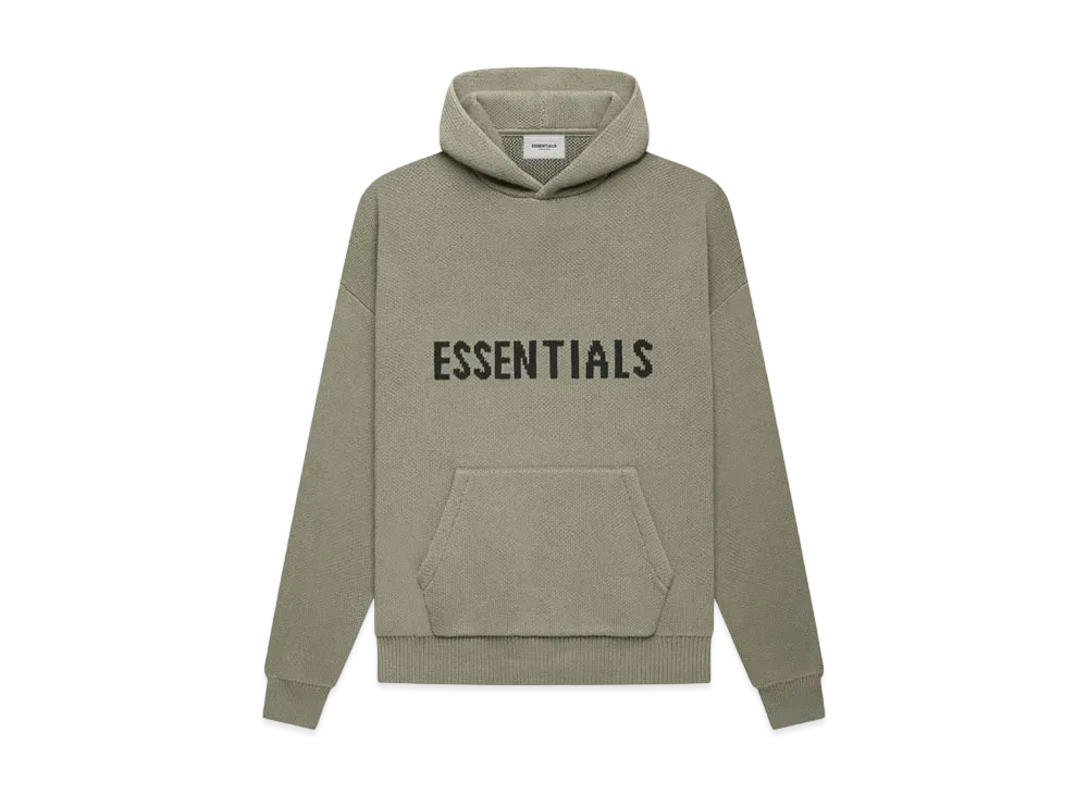 FEAR OF GOD ESSENTIALS KNIT PULLOVER "Pistachio"