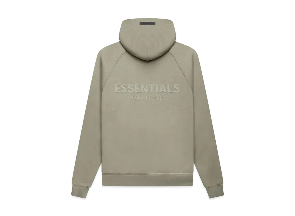 FEAR OF GOD ESSENTIALS PULLOVER HOODIE "Pistachio"