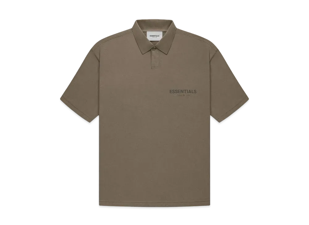 FEAR OF GOD ESSENTIALS S/S POLO "Harvest"