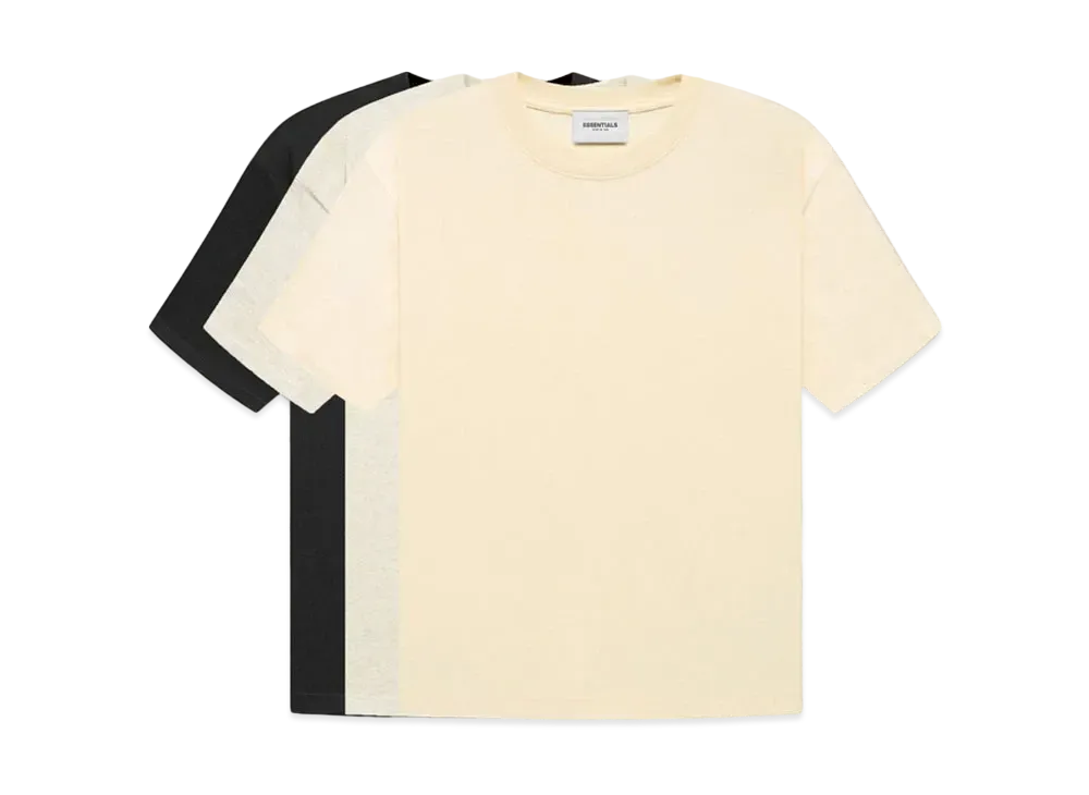 FEAR OF GOD ESSENTIALS 3 PACK S/S TEE "Multi"