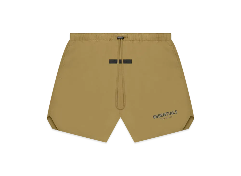 FEAR OF GOD ESSENTIALS VOLLEY SHORT "Amber"
