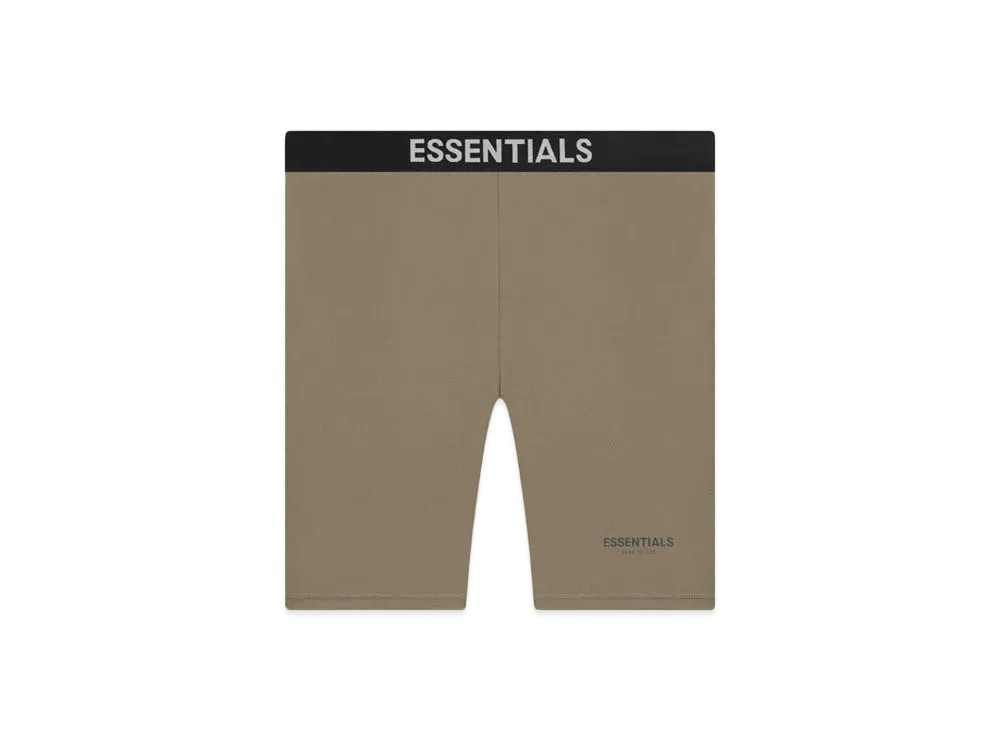 FEAR OF GOD ESSENTIALS ATHLETIC BIKER SHORT "Harvest"