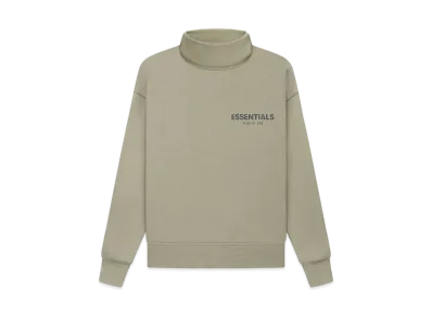 FEAR OF GOD ESSENTIALS KIDS PULLOVER MOCKNECK "Pistachio"