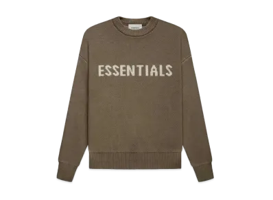 FEAR OF GOD ESSENTIALS KIDS KNIT PULLOVER "Harvest"