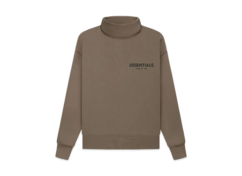 FEAR OF GOD ESSENTIALS KIDS PULLOVER MOCKNECK "Harvest"