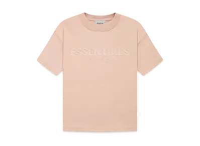 FEAR OF GOD ESSENTIALS KIDS S/S TEE "Matte Blush"