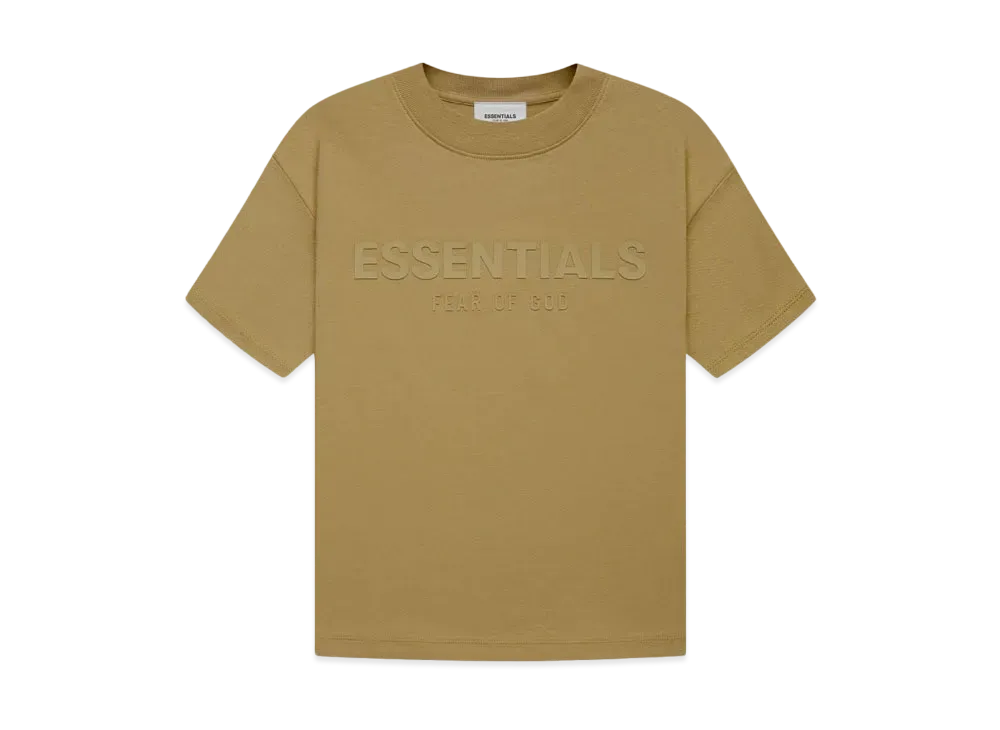 FEAR OF GOD ESSENTIALS KIDS S/S TEE "Amber"