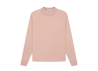 FEAR OF GOD ESSENTIALS KIDS L/S TEE "Matte Blush"