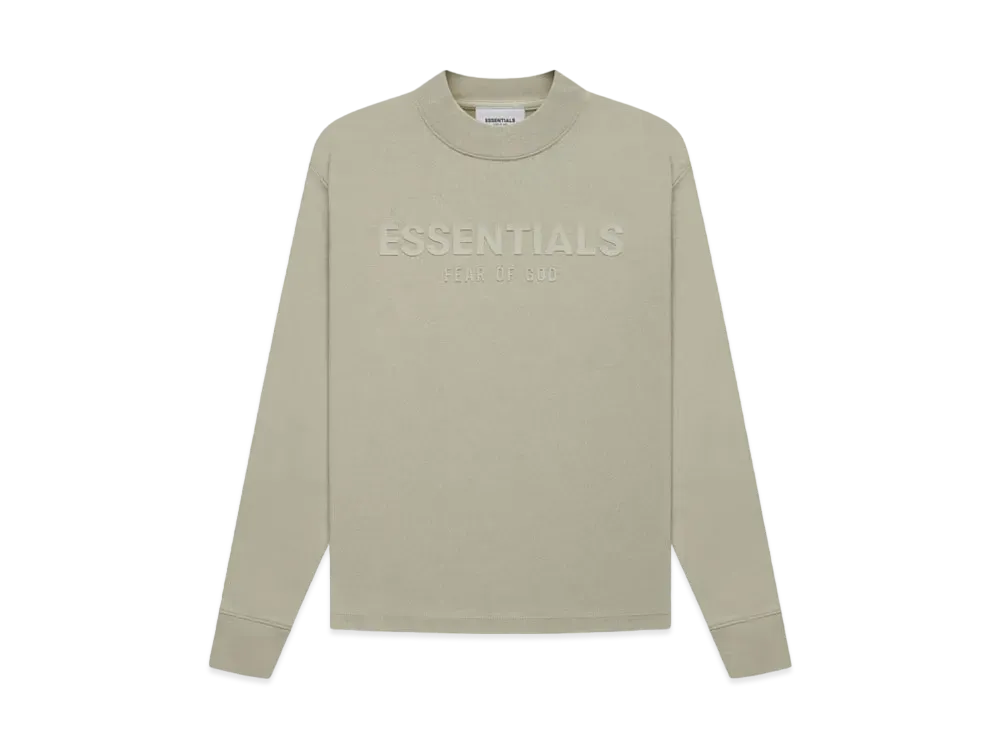 FEAR OF GOD ESSENTIALS KIDS L/S TEE "Pistachio"