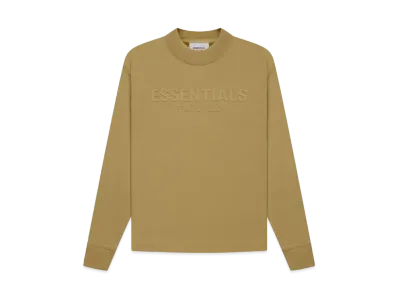 FEAR OF GOD ESSENTIALS KIDS L/S TEE "Amber"