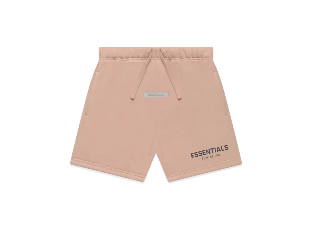 FEAR OF GOD ESSENTIALS KIDS SWEATSHORT "Matte Blush"