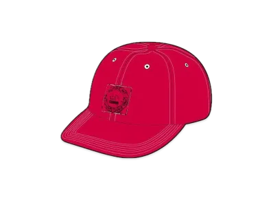 Supreme Milano Patch 6-Panel "Red"