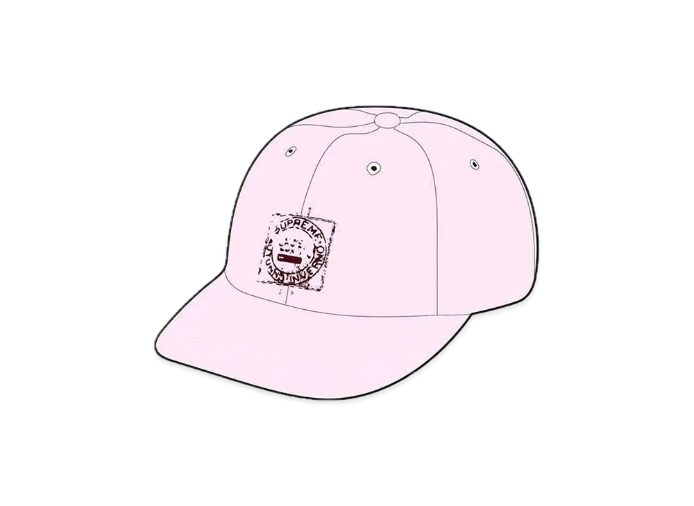 Supreme Milano Patch 6-Panel "Pink"