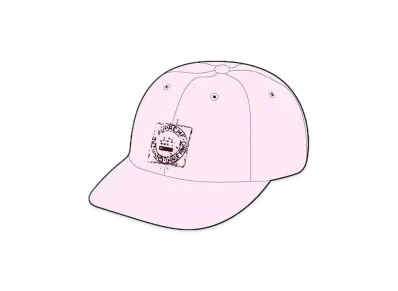 Supreme Milano Patch 6-Panel "Pink"