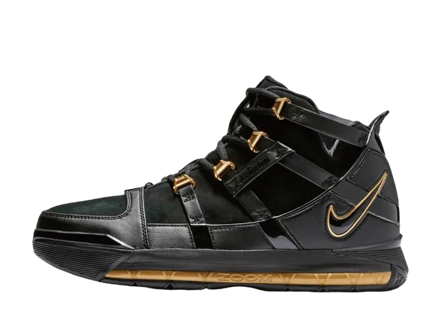 ナイキ ズーム レブロン3 "ブラック ゴールド" (2018)