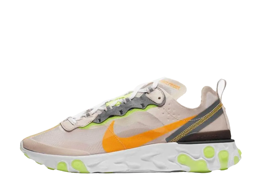 NIKE REACT ELEMENT 87 "LIGHT OREWOOD BROWN"