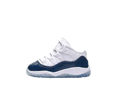 ナイキ TD エアジョーダン11 レトロ ロー "スネークネイビー" (2019)(キッズ)