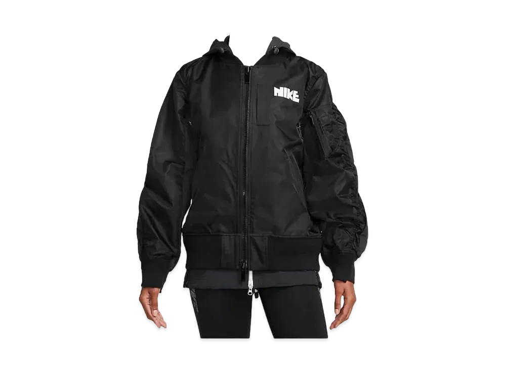 Nike x Sacai Women's NRG Layered Bomber Jacket 