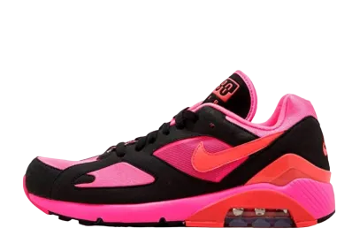 COMME des GARCONS HOMME PLUS × Nike Air Max 180 "Black/Pink"