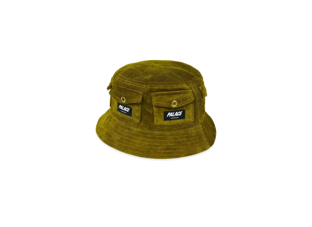 PALACE Storage Bucket Hat "Olive"