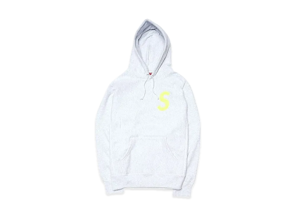 シュプリーム エス ロゴ フーデッド スウェットシャツ "グレー" (19FW)