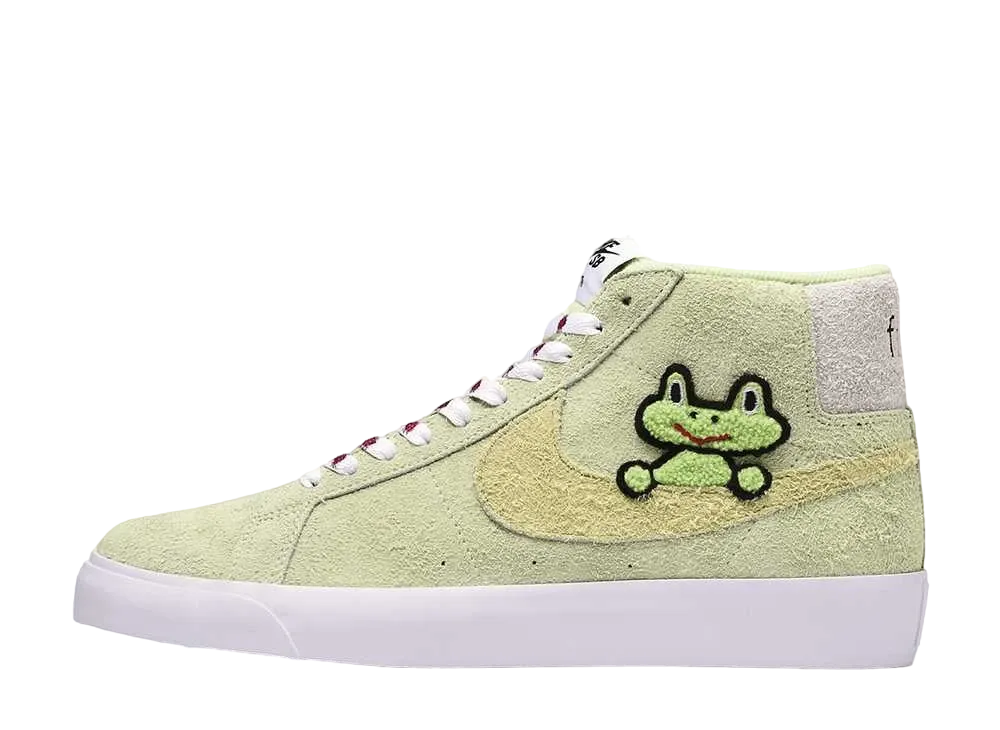 Flog Skateboards × Nike QS SB Zoom Blazer Mid