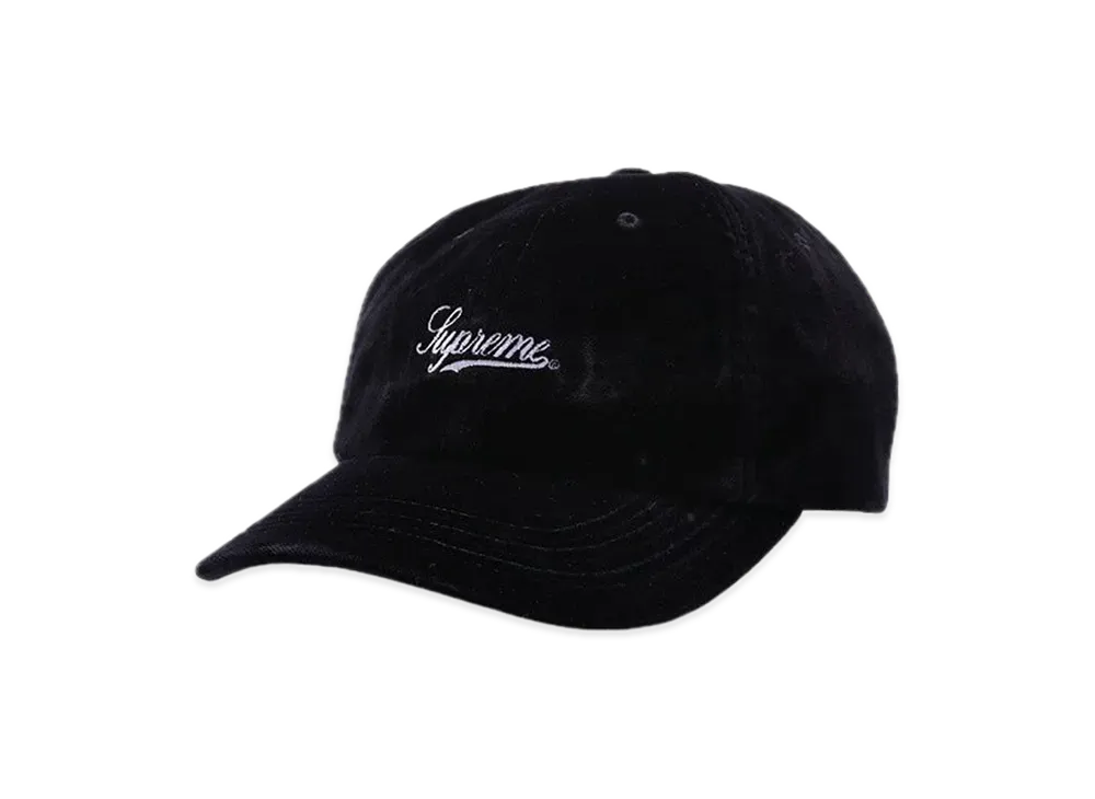 Supreme Velvet 2-Tone 6-Panel "Black"