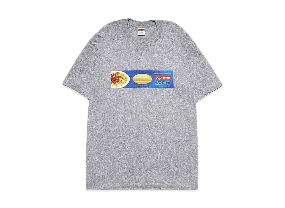 Supreme Spaghetti Tee "Heather Grey"