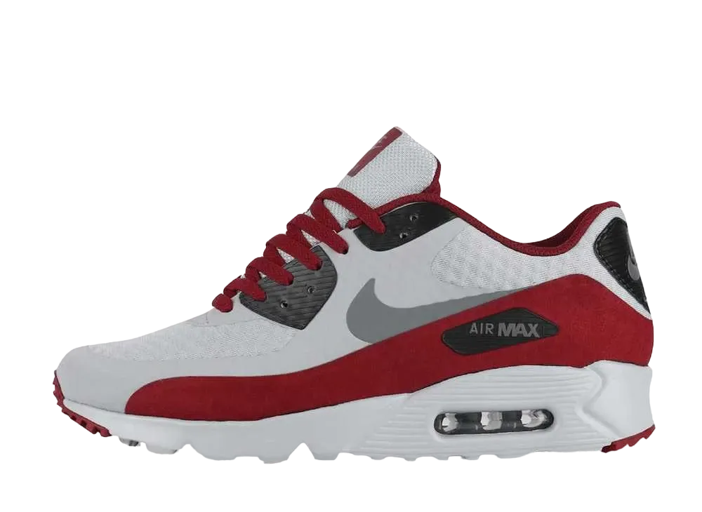 NIKE AIR MAX 90 ULTRA "WOLF GREY TEAM RED"