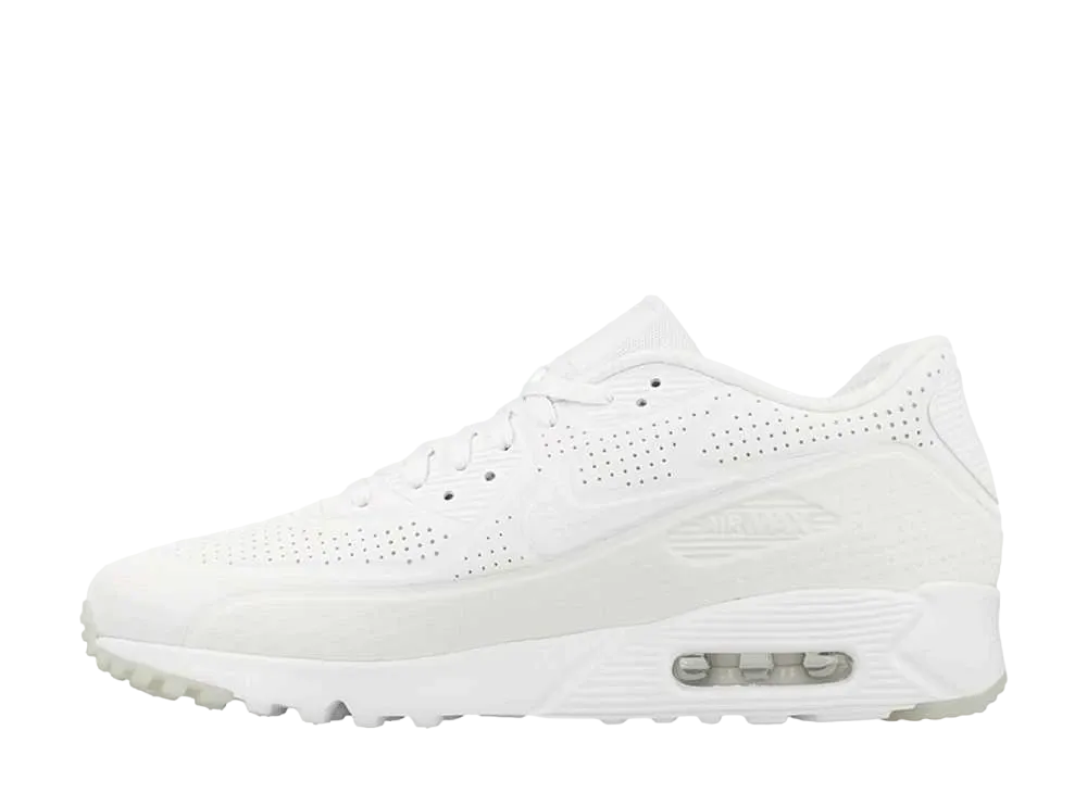 ナイキ エアマックス90 ウルトラ "モアレ トリプル ホワイト"