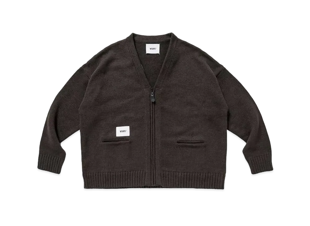 Wtaps PALMER / SWEATER / POLY "Brown"