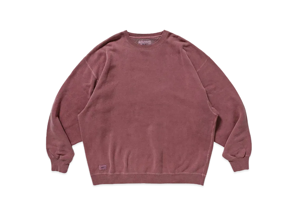 Wtaps BLANK 01 / CREW NECK / COTTON "Red"