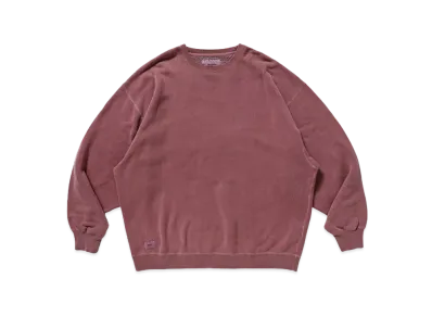 Wtaps BLANK 01 / CREW NECK / COTTON "Red"
