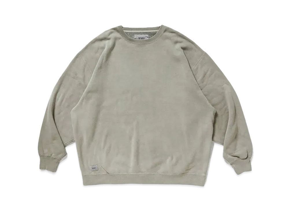 Wtaps BLANK 01 / CREW NECK / COTTON "Coyote Brown"
