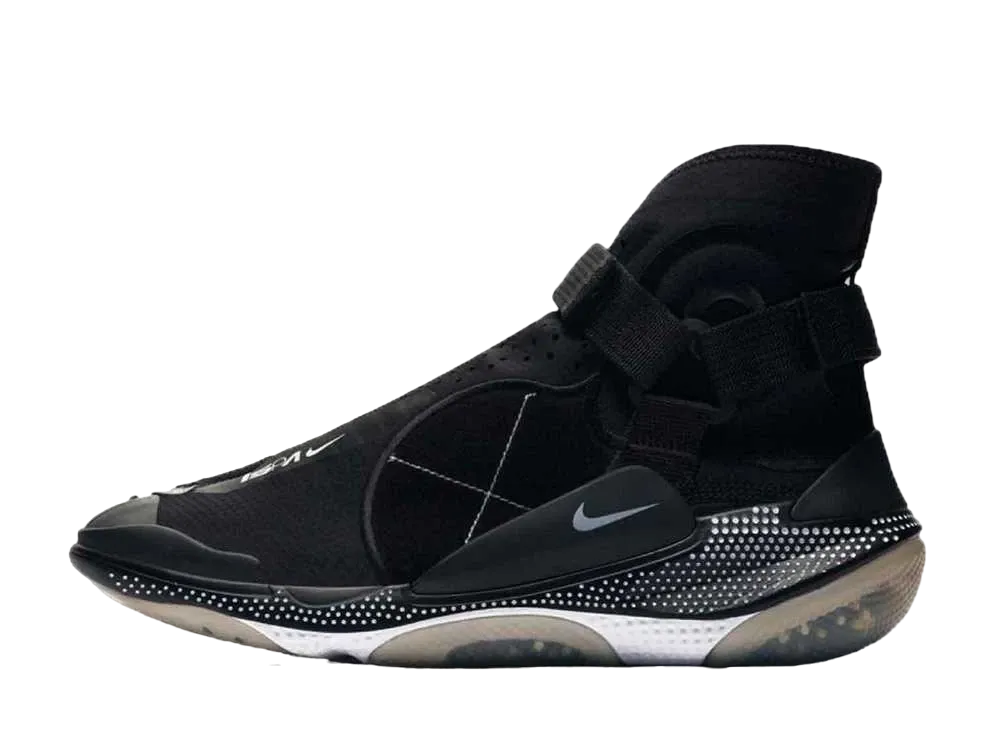 NIKE ISPA JOYRIDE "ENVELOPE BLACK METALLIC SILVER"
