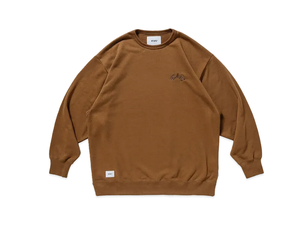 Wtaps CLUB / CREW NECK / COPO "Brown"