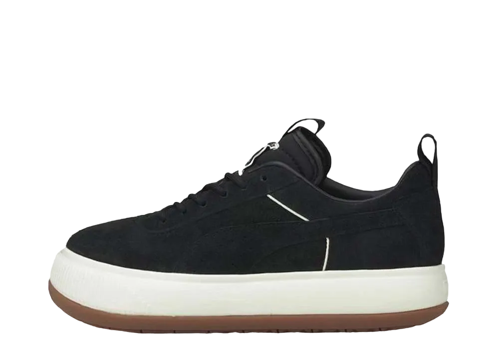 プーマ ウィメンズ スウェード マユ PXP "ブラック/ホワイト"