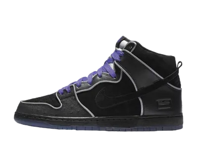 Nike SB Dunk High "Black Purple Box"