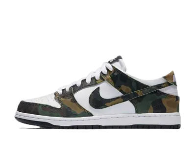 ナイキ SB ダンク ロー プロ "カモ レギオン グリーン"