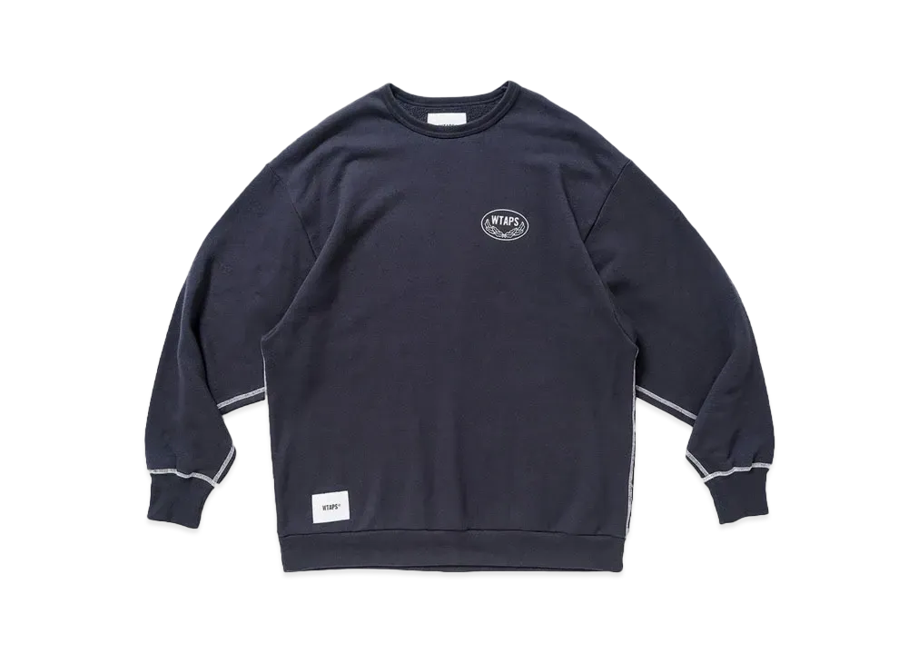 Wtaps ACADEMY / CREW NECK / COTTON "Navy"