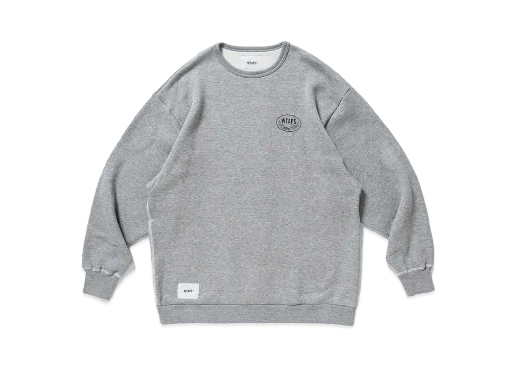 Wtaps ACADEMY / CREW NECK / COTTON "Grey"