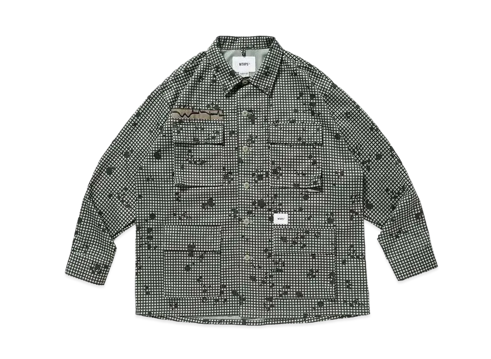 Wtaps JUNGLE 02 / LS / COTTON. TWILL. CAMO "Camouflage"